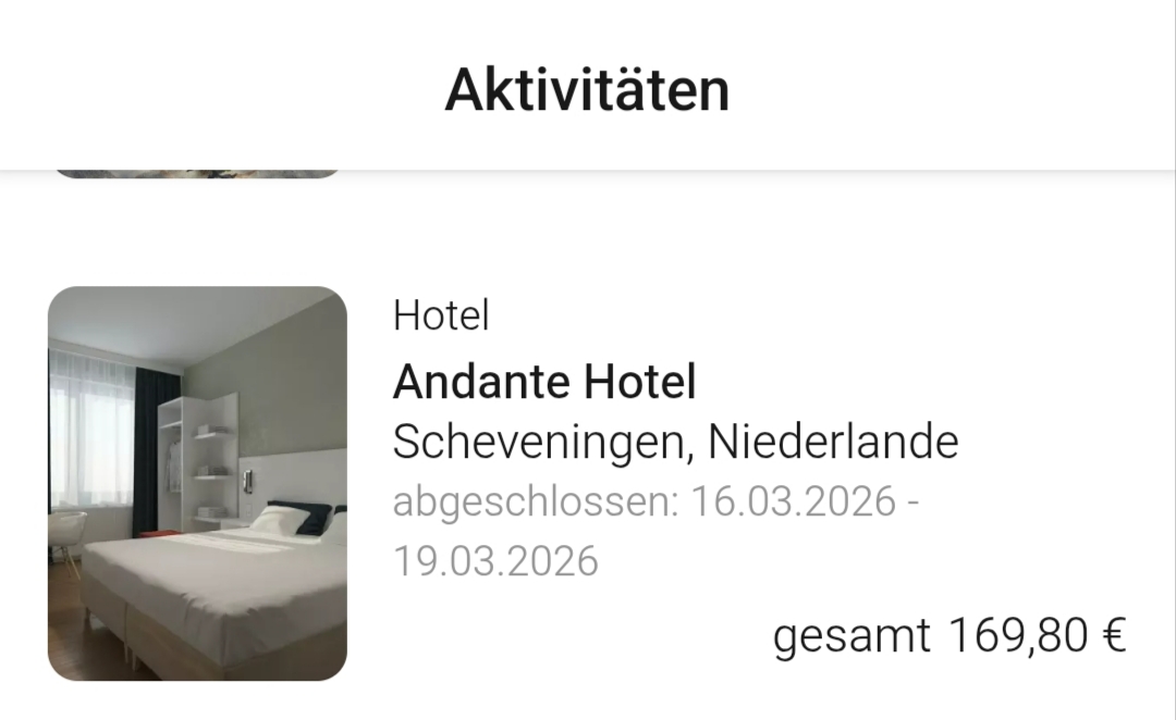 Andante an Zee Hotel Scheveningen - Sonnenuntergang vor der Tür andante hotel scheveningen aufenthalt doppelzimmer scheveningen hotels.de hotelreviews