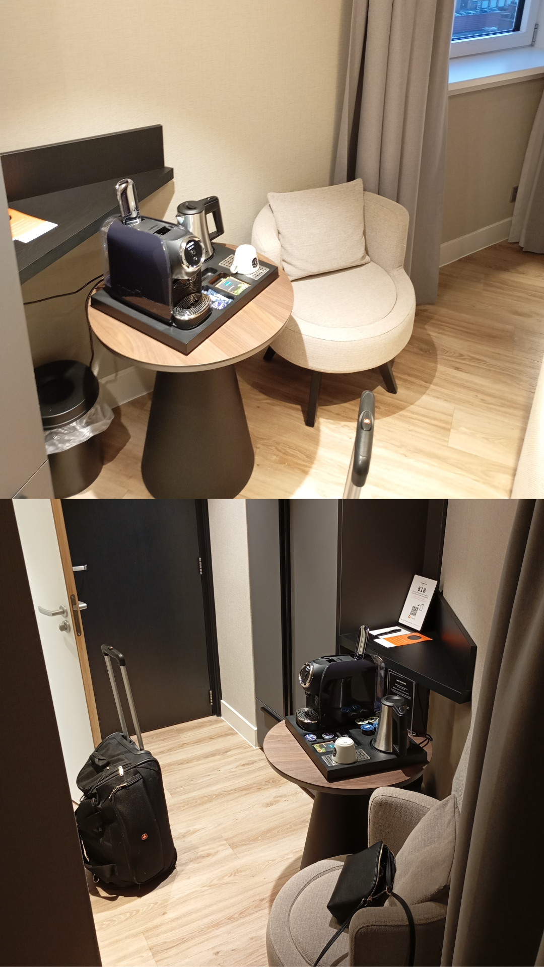 Bilderberg Europa Hotel Scheveningen- Me Time am Meer scheveningen hotels.de hotelbewertung bilderberg europa hotel scheveningen me time mit meerblick schrank tee kaffee