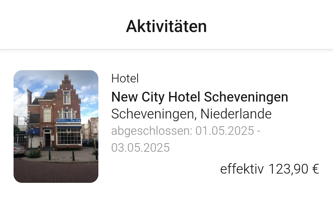 New City Hotel Scheveningen- Low-Budget und strandnah screenshot buchung new city hotel