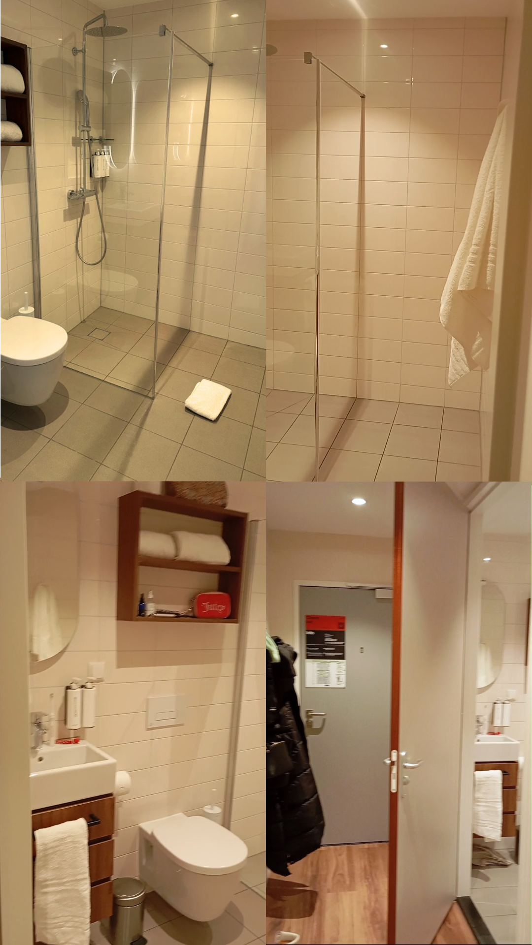 Numa The Hague Scheveningen- Strandurlaub im Aparthotel scheveningen hotels.de numa the hague scheveningen badezimmer dusche (1)