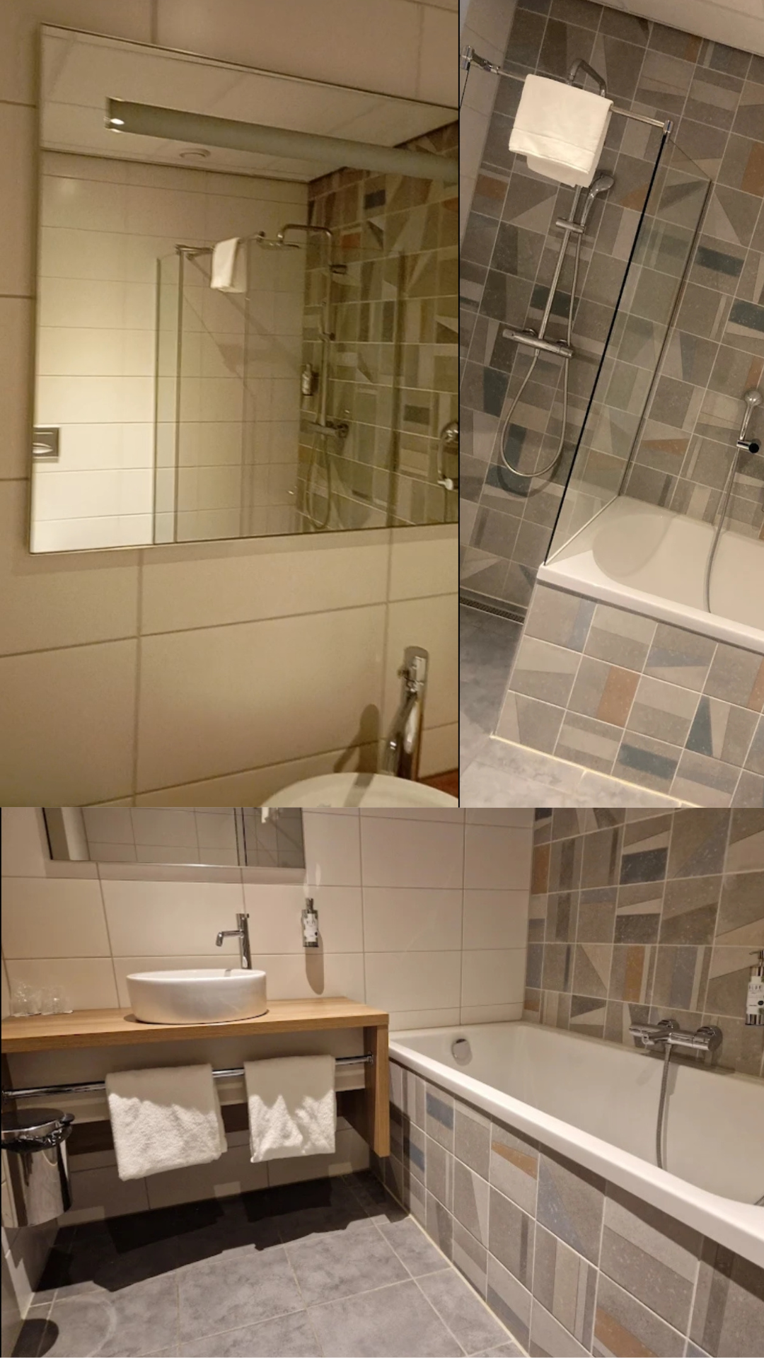Fletcher Hotel Scheveningen- Deluxezimmer für Genießer hotelreview fletcher scheveningen doppelzimmer badewanne badezimmer dusche(1)